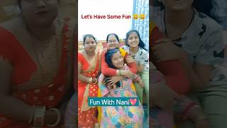 Masty Time with Nani😄🫶🤩Lamba Lamba Song fun familyfunnyvideo nanilove LifeOfBansals [upl. by Annal]