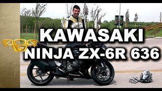 Kawasaki Ninja ZX6R 636 English Subtitles [upl. by Sorips]