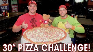 30 Inch Team Pizza Challenge w Randy Santel [upl. by Lyell563]