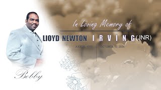 THE MEMORIAL SERVICE FOR LlOYD NEWTON IRVING JNR [upl. by Vanthe]