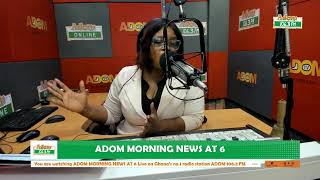 Adom Morning News At 6 on Adom 1063 FM 280224 [upl. by Fougere776]