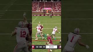 THIS PLAY IS A GLITCH IN COLLEGE FOOTBALL 25 cfb25 easportscollegefootball [upl. by Blondie]