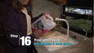 How To Winterize RV Travel Trailer Water System [upl. by Cirederf]