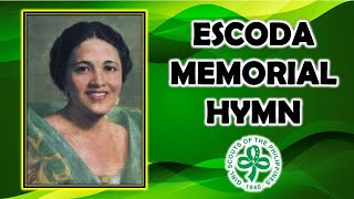 Escoda Memorial Hymn Lyrics [upl. by Kerr]