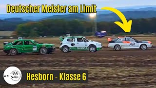 AUTOCROSS Hesborn D 2024  Klasse 6 WACV Alle Läufe 4K [upl. by Annaid]