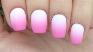 HOW TO MAKE PERFECT GRADIENT NAILS [upl. by Attenwad]