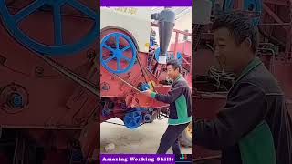 Installation Process Of Rotary Tiller Drive Shaft Belt [upl. by Anitreb438]