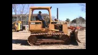 1997 John Deere 550G dozer for sale  sold at auction March 14 2013 [upl. by Leasia]