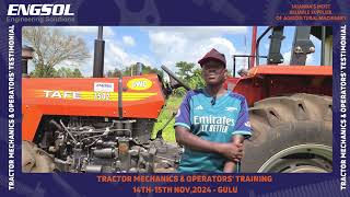 TRACTOR MECHANIC amp OPERATORS TESTIMONIAL IN GULU [upl. by Nivart395]