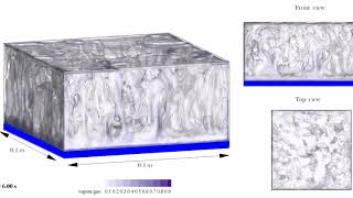 3D Numerical Simulation of Evaporation of Water Film  OpenFOAM® v1806 [upl. by Atikahc]