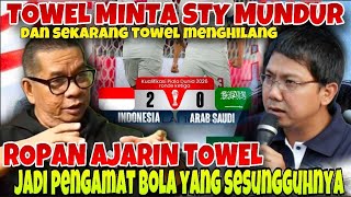 BUNG ROPAN BUNGKAM TOWEL amp AJARI TOWEL JADI PENGAMAT BUKAN MAFIA  TOWEL MINTA STY MUNDUR [upl. by Ehrlich480]