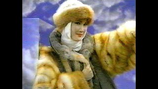 Antonovich Furs Commercial January 1985 [upl. by Aissyla41]