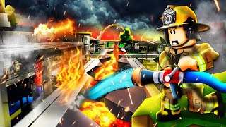 I Became FIREMEN To SAVE Brookhaven [upl. by Leelahk963]