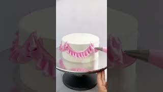 Nozzle art cake decorating tutorial for beginners cake shortsfeed trending ytshorts shorts art [upl. by Anerys]