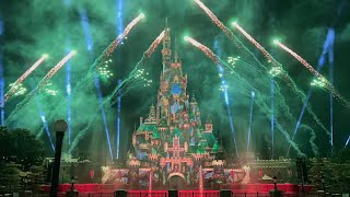 4K Hong Kong Disneyland “Momentous”  Nighttime Spectacular 2022 [upl. by Aizatsana485]