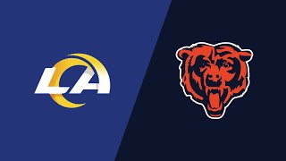 Los Angeles Rams vs Chicago Bears Live Call [upl. by Nibram]