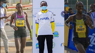 Imbamutima zabanyarwanda bitwaye neza muri Kigali Peace Marathon [upl. by Prosser]