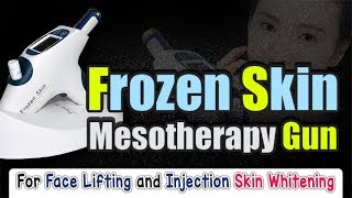 Frozen Skin Mesotherapy Gun For Face Lifting and Injection Skin Whitening [upl. by Aicenra]