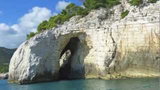 Vieste sea caves Italy [upl. by Streeter]