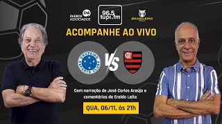 CRUZEIRO 0 X 1 FLAMENGO  Campeonato Brasileiro  32ª Rodada  06112024  AO VIVO [upl. by Malachy]