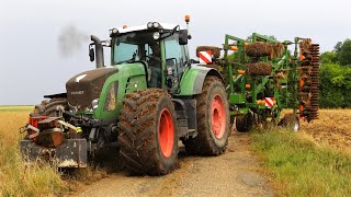 360 Chevaux au Premier déchaumage 2022  Fendt 936 amp Amazone 7m [upl. by Bathsheb]