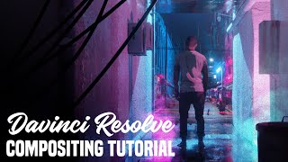 Davinci Resolve Fusion Compositing Tutorial [upl. by Pernell]