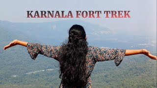 KARNALA FORT TREK 😍🫶🏻💗🌿  VLOG 2  trek adventure travel [upl. by Mcgee]