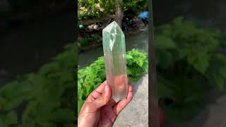 Double Terminated Bi color Hiddenite Kunzite Crystal from Afghanistan kunzite minerals crystals [upl. by Siurad]