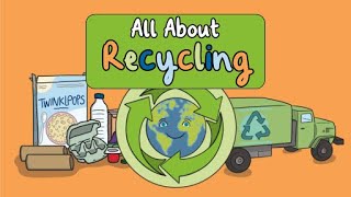 All About Recycling  Recycling For Kids  Earth Day  Twinkl USA [upl. by Ahseenak]