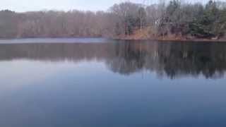 Barneys Pond Lincoln Freshwater Fishing Lincoln Rhode Island [upl. by Aicnatsnoc844]