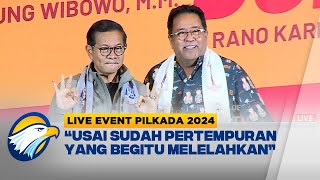 Unggul Hasil Quick Count Begini Tanggapan Pramono  Rano [upl. by Anelah]