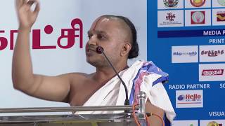 SriUVe Parasara Badri Bhattar Swamys speech  10th HSSF [upl. by Naired]