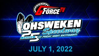 16th Canadian Sprint Car Nationals  Ohsweken Speedway  July 1 2022 [upl. by Acimak]