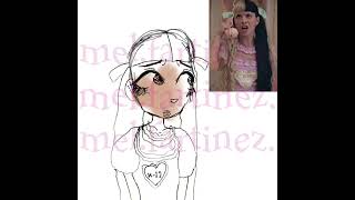 Melanie Martinez k12 speedpaint 💜 melaniemartinez art speedpaint fyp [upl. by Elohc]