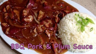 Chinese BBQ Pork amp Plum Sauce Video Recipe cheekyricho [upl. by Earle]