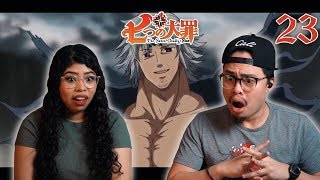 The Seven Deadly Sins Season 3 Episode 23 Reaction Nanatsu no Taizai ESTAROSSA VS TWO ARC ANGELS [upl. by Baer]