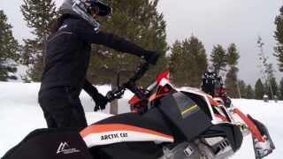 Learning Backcountry Basics with Pro Snowmobiler Amber Holt [upl. by Atalie]