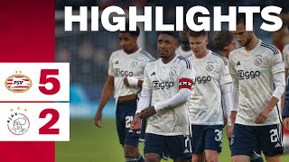 Highlights PSV  Ajax  Eredivisie [upl. by Euqinemod]