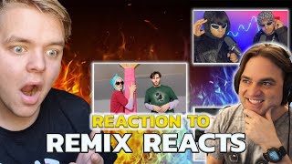 BEATBOX REACTION TO Remix Reacts to Fake amp Autotune ONLY  Taras Improver GBB24 Tag Team Wildcard [upl. by Ronyar]