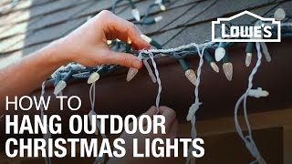 How To Hang Exterior Christmas Lights [upl. by Julietta]