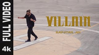 Villain  Rapstar AK  Official Music Video  Hustle EP  Kissik  New Rap Song  Pushpa 2 [upl. by Renaldo]