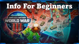 Conflict Of Nations WW3 Beginner Tips Tricks amp My Advice [upl. by Porett772]