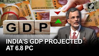 Economic Survey Indias 202324 GDP growth in real terms projected at 68 pc [upl. by Ranite]