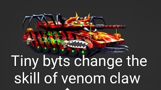 tiny byts change the skill of venom claw tank 😮‍💨🤒 [upl. by Zeuqcaj]