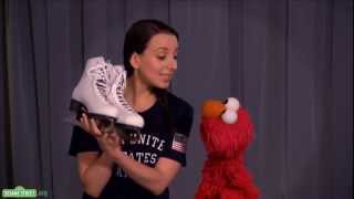 Sesame Street Elmo and Team USA Gold Medalist Sarah Hughes Discuss Persistence [upl. by Nicram780]