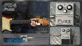 BOSS FZ5 Fuzz BOSS Sound Check [upl. by Nalo409]