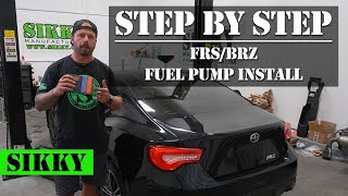 Step by Step FRSBRZ Fuel Pump Installation [upl. by Haimorej]