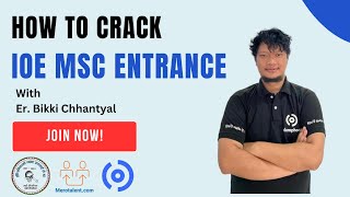 How to Crack IOE MSc Entrance Exam [upl. by Ziguard]