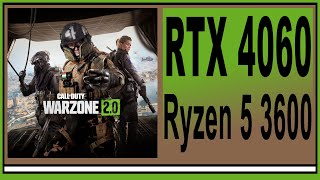 RTX 4060  Ryzen 5 3600  Call of Duty Warzone 20 FPS Test [upl. by Orazio611]