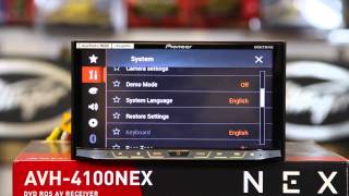 How to switch the language on a Pioneer AVH 4100 or AVIC 5100610071008100NEX [upl. by Stoddart]